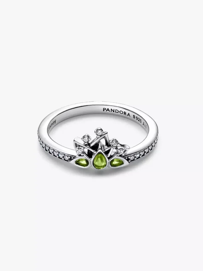 Disney-Prinzessin-Tiana-Tiara-Ring aus Sterlingsilber Disney-Prinzessin-Tiana-Tiara-Ring aus Sterlingsilber