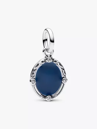 Disney Schneewittchen-Zauberspiegel-Dangle Charm aus Sterlingsilber