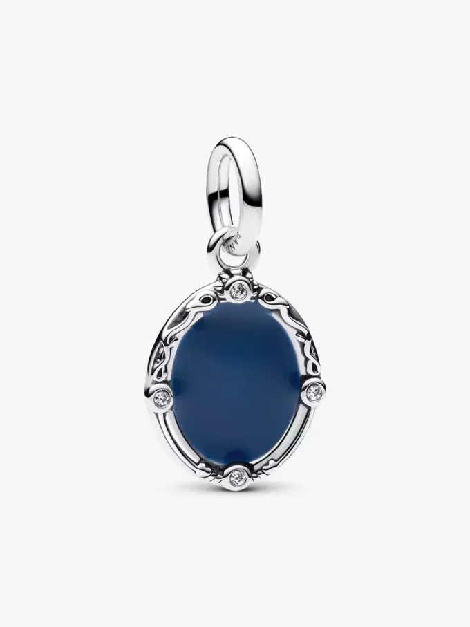 Disney Schneewittchen-Zauberspiegel-Dangle Charm aus Sterlingsilber Disney Schneewittchen-Zauberspiegel-Dangle Charm aus Sterlingsilber