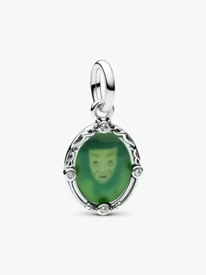 Disney Schneewittchen-Zauberspiegel-Dangle Charm aus Sterlingsilber Disney Schneewittchen-Zauberspiegel-Dangle Charm aus Sterlingsilber