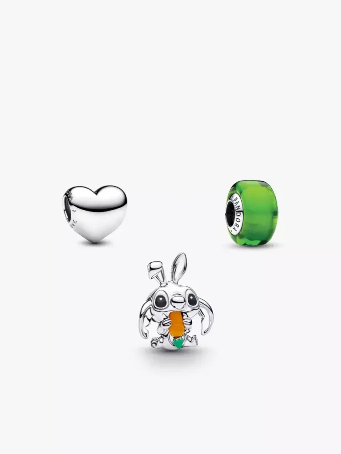 Disney Spring Stitch Charm Trio, 3er-Set Disney Spring Stitch Charm Trio, 3er-Set