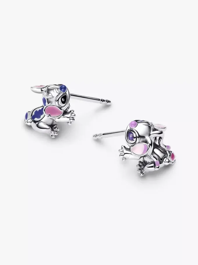Disney Stitch & Angel Ohrringe aus Sterlingsilber Disney Stitch & Angel Ohrringe aus Sterlingsilber
