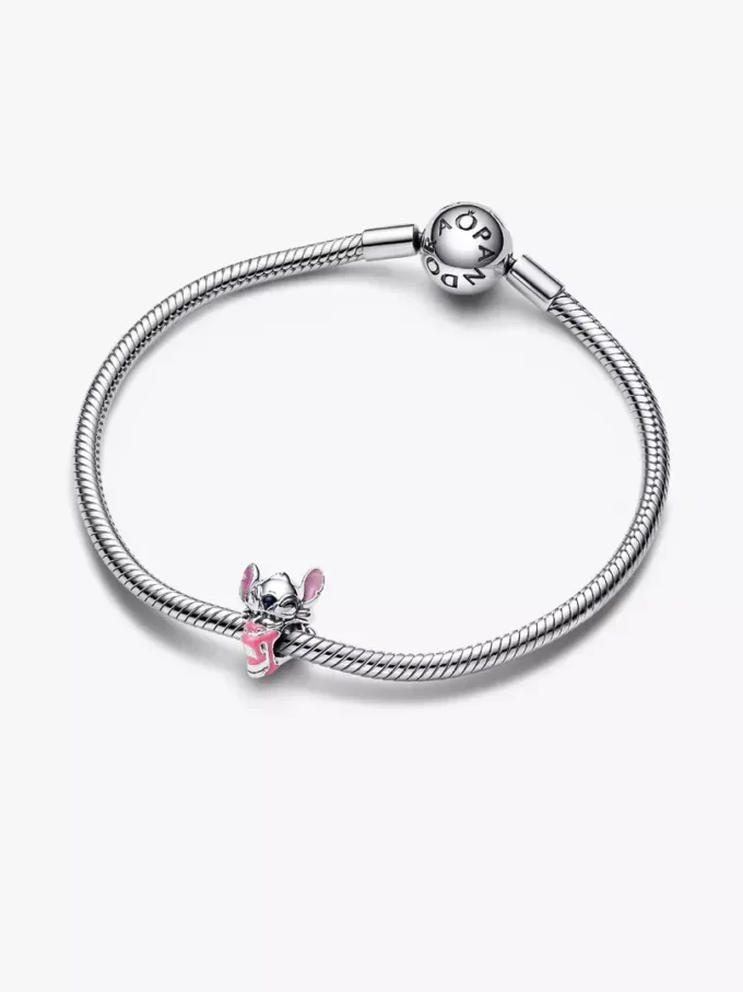 Disney Stitch Geburtstagstorte-Charm aus Sterlingsilber Disney Stitch Geburtstagstorte-Charm aus Sterlingsilber