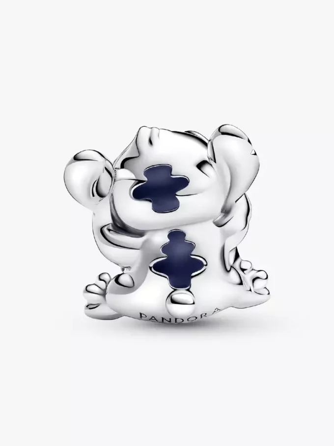 Disney Stitch Geburtstagstorte-Charm aus Sterlingsilber Disney Stitch Geburtstagstorte-Charm aus Sterlingsilber