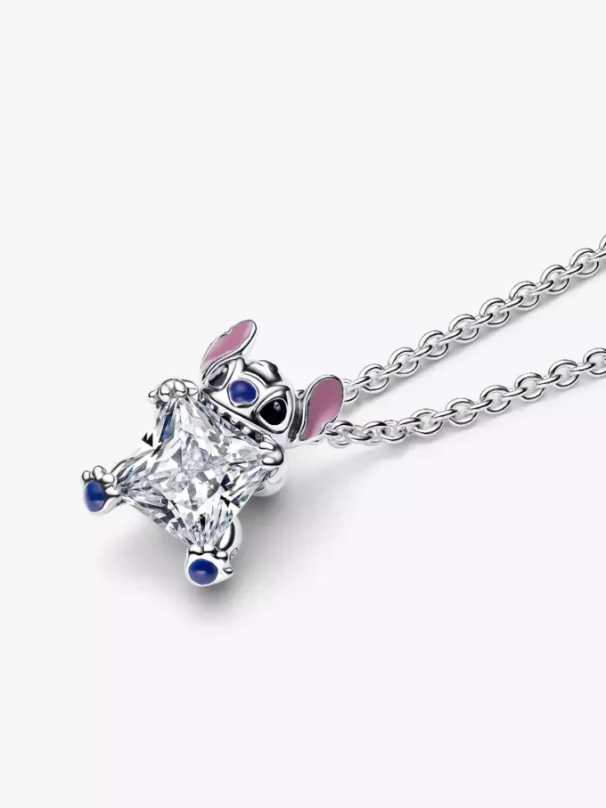 Disney Stitch Halskette aus Sterlingsilber Disney Stitch Halskette aus Sterlingsilber