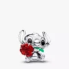 Disney Stitch Murano Glass Charm aus Sterlingsilber