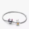 Disney Stitch Osterhasen-Charm-Armband (2er-Set)