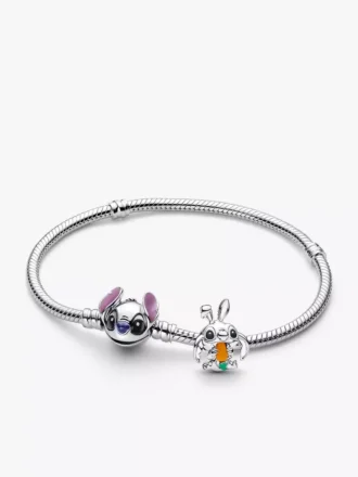 Disney Stitch Osterhasen-Charm-Armband (2er-Set)