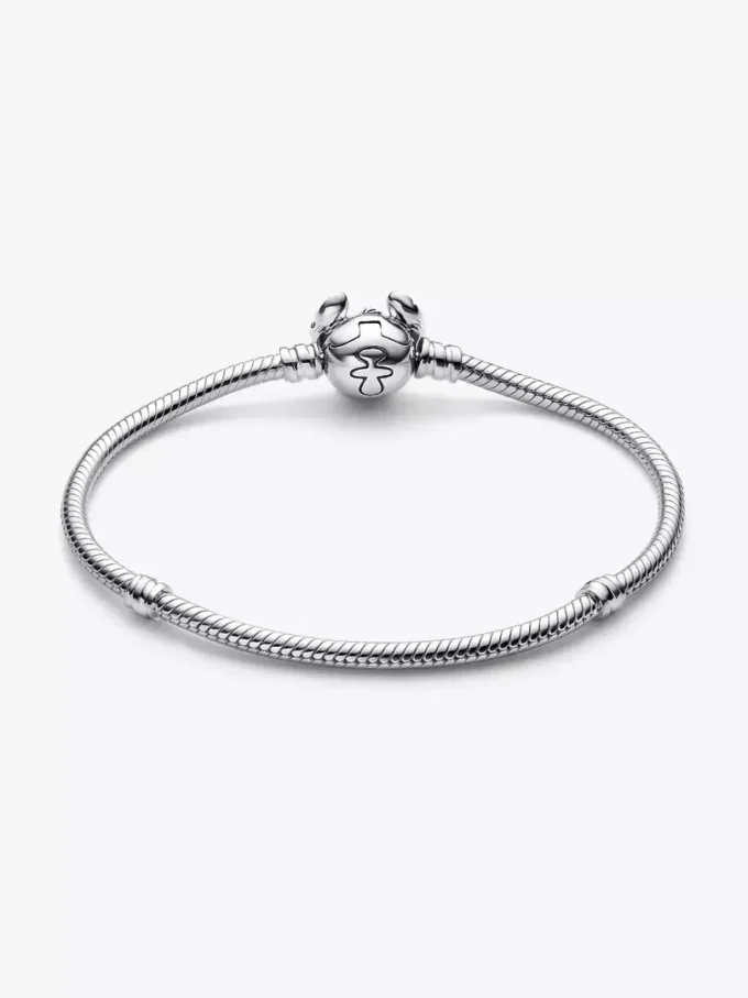 Disney Stitch Snake Chain-Armband aus Sterlingsilber