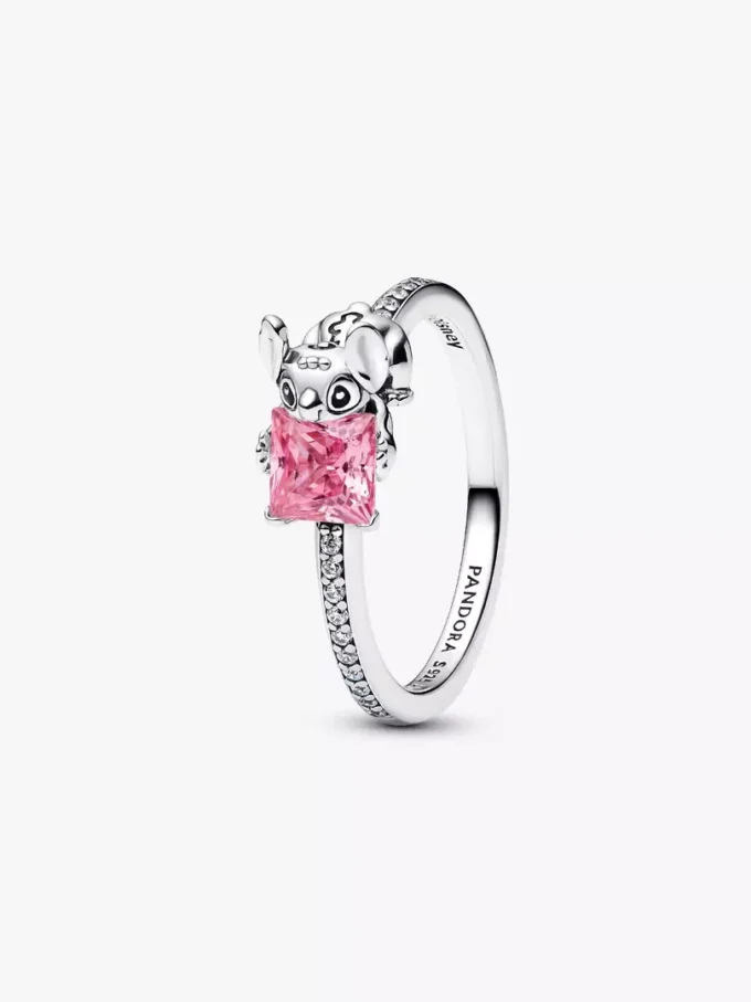 Disney Stitch & Stone Ring aus Sterlingsilber Disney Stitch & Stone Ring aus Sterlingsilber