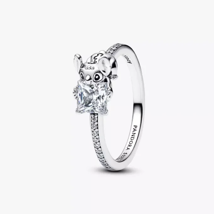 Disney Stitch & Stone Ring aus Sterlingsilber Disney Stitch & Stone Ring aus Sterlingsilber