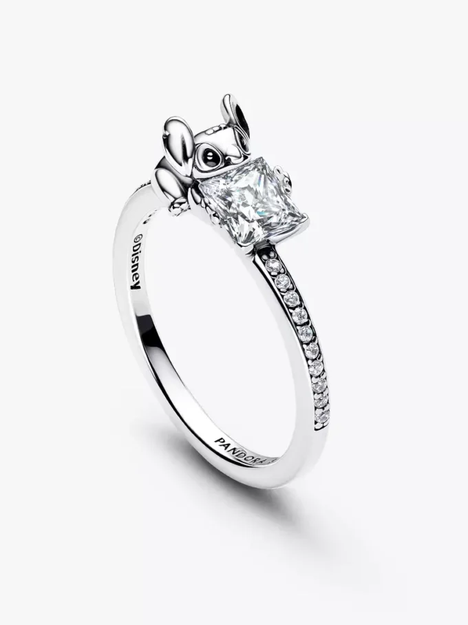 Disney Stitch & Stone Ring aus Sterlingsilber Disney Stitch & Stone Ring aus Sterlingsilber