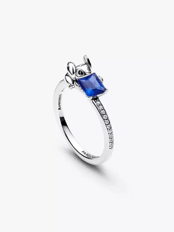 Disney Stitch & Stone Ring aus Sterlingsilber Disney Stitch & Stone Ring aus Sterlingsilber