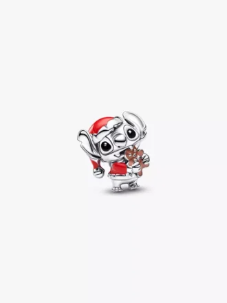 Disney Stitch-Weihnachts-Charm aus Sterlingsilber