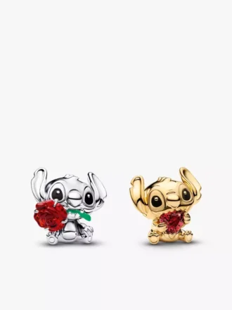Disney Stitch Weihnachts-Charm-Duo, 2er-Set