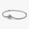 Disney Tinker Bell Clasp Moments Snake Chain Armband – Sterlingsilber