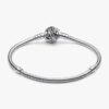 Disney Tinker Bell Clasp Moments Snake Chain Armband – Sterlingsilber