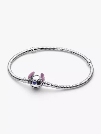 Disney Stitch Snake Chain-Armband aus Sterlingsilber