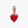Charm-Trio mit roten Herzen, 3er-Set Charm-Trio mit roten Herzen, 3er-Set