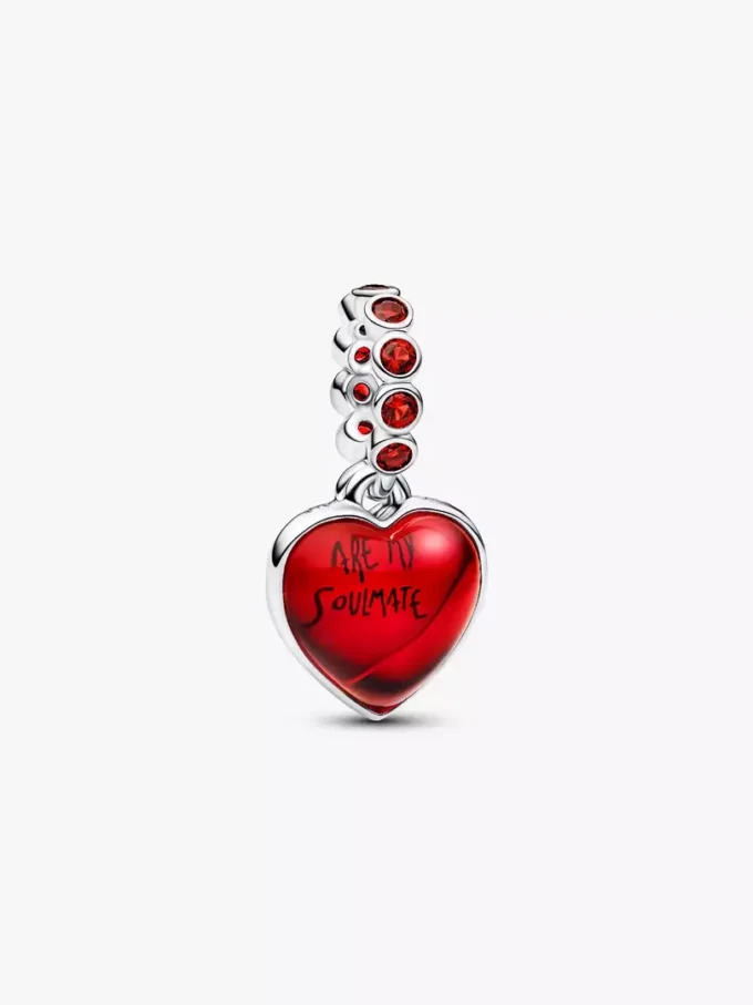 Charm-Trio mit roten Herzen, 3er-Set Charm-Trio mit roten Herzen, 3er-Set
