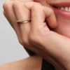 Doppelbandring, 14-karätig vergoldet Doppelbandring, 14-karätig vergoldet