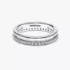 Doppelbandring aus Sterlingsilber Doppelbandring aus Sterlingsilber