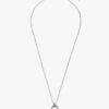 Doppelkreis-Anhänger & Halskette – Sterlingsilber Doppelkreis-Anhänger & Halskette – Sterlingsilber