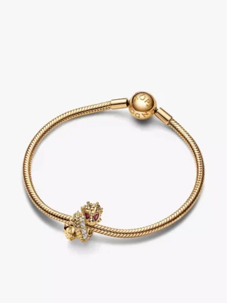 Drachen-Charm-Armband-Set, 2er-Set