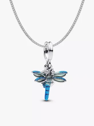 Dragonfly Charm-Halskette, 2er-Set