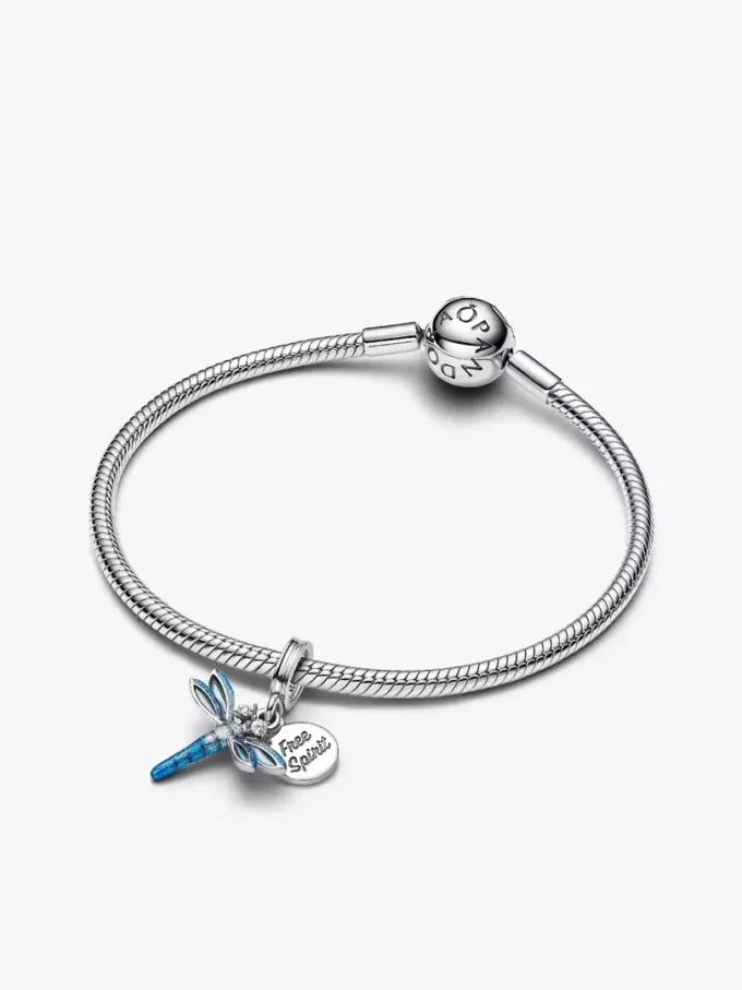 Dragonfly Dangle Charm Armband-Set, 2er-Set Dragonfly Dangle Charm Armband-Set, 2er-Set