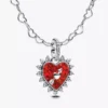 Drehbare Herz-Pfeil-Charm-Halskette, 2er-Set Drehbare Herz-Pfeil-Charm-Halskette, 2er-Set