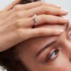 Duo-Ring mit behandelten Süßwasser-Zuchtperlen – Sterlingsilber Duo-Ring mit behandelten Süßwasser-Zuchtperlen – Sterlingsilber