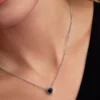 Elevated Heart Collier Halskette aus Sterlingsilber Elevated Heart Collier Halskette aus Sterlingsilber