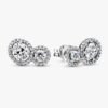 Embracing Halo Ohrringe – Sterlingsilber Embracing Halo Ohrringe – Sterlingsilber