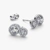 Embracing Halo Ohrringe – Sterlingsilber Embracing Halo Ohrringe – Sterlingsilber