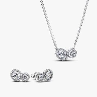 Embracing Halo Schmuckset – 2er-Set