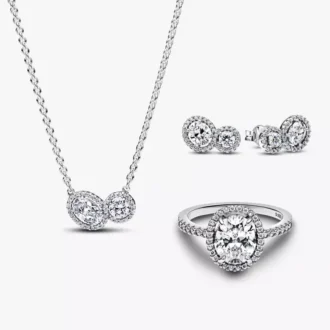 Embracing Halo Schmuckset 3er-Set