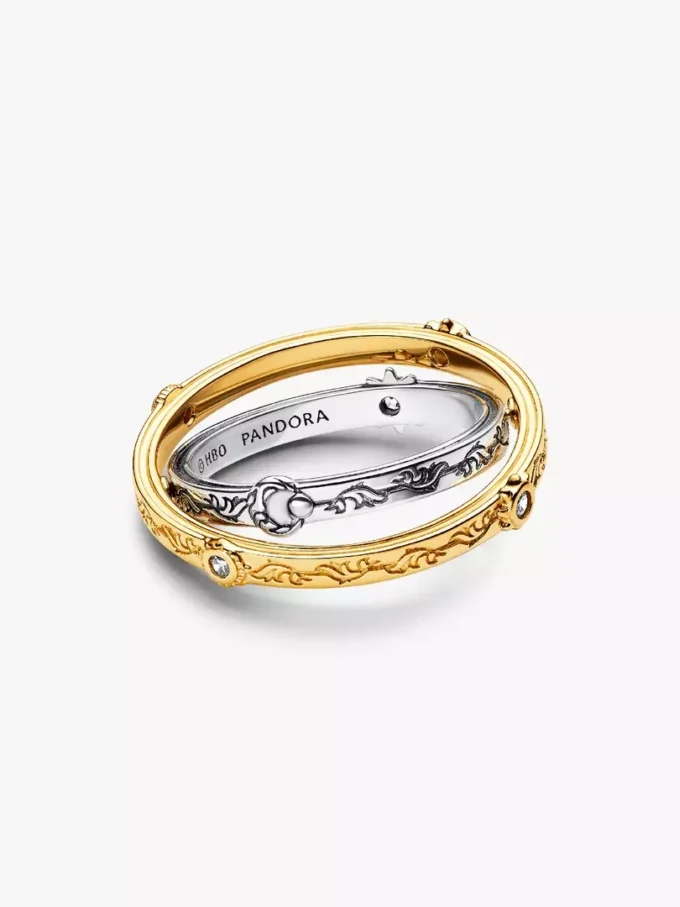 Endgültiger Verkauf – Game of Thrones Spinning Astrolabe Ring aus Sterlingsilber, 14-karätig vergoldet Endgültiger Verkauf – Game of Thrones Spinning Astrolabe Ring aus Sterlingsilber, 14-karätig vergoldet