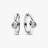 Endgültiger Verkauf – Pandora Infinite 14-karätige Weißgold-Ohrringe mit Lab-Grown-Diamanten, 0,50 Karat Gesamtgewicht, 14-karätiges Weißgold Endgültiger Verkauf – Pandora Infinite 14-karätige Weißgold-Ohrringe mit Lab-Grown-Diamanten, 0,50 Karat Gesamtgewicht, 14-karätiges Weißgold