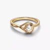 Endgültiger Verkauf – Pandora Infinite 14-karätiger Goldring mit im Labor gezüchtetem Diamanten, 0,75 Karat, 14-karätiges Gold Endgültiger Verkauf – Pandora Infinite 14-karätiger Goldring mit im Labor gezüchtetem Diamanten, 0,75 Karat, 14-karätiges Gold