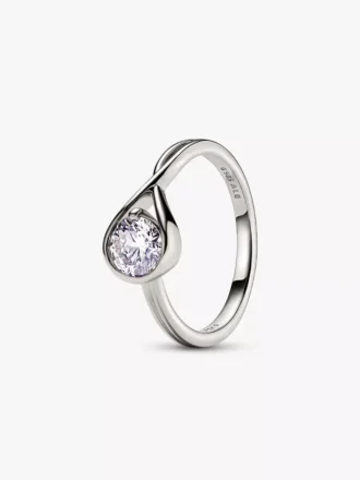 Endgültiger Verkauf – Pandora Infinite 14-karätiger Weißgold-Ring mit Lab-Grown-Diamant, 0,75 Karat, 14-karätiges Weißgold Endgültiger Verkauf – Pandora Infinite 14-karätiger Weißgold-Ring mit Lab-Grown-Diamant, 0,75 Karat, 14-karätiges Weißgold