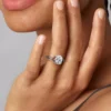 Endgültiger Verkauf – Pandora Infinite Ring aus 14 Karat Weißgold mit im Labor gezüchtetem Diamanten, 1,75 Karat Gesamtgewicht, 14 Karat Weißgold Endgültiger Verkauf – Pandora Infinite Ring aus 14 Karat Weißgold mit im Labor gezüchtetem Diamanten, 1,75 Karat Gesamtgewicht, 14 Karat Weißgold