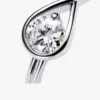 Endgültiger Verkauf – Pandora Infinite Sterling-Silber-Ring mit im Labor gezüchtetem Diamanten, 0,50 ct TW, Sterling-Silber Endgültiger Verkauf – Pandora Infinite Sterling-Silber-Ring mit im Labor gezüchtetem Diamanten, 0,50 ct TW, Sterling-Silber
