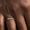 Endgültiger Verkauf – Pandora ME Pavé & Black Dual Ring, 14 Karat Roségold-Beschichtung Endgültiger Verkauf – Pandora ME Pavé & Black Dual Ring, 14 Karat Roségold-Beschichtung