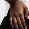Endgültiger Verkauf – Pandora ME Pavé & Black Dual Ring, 14 Karat Roségold-Beschichtung Endgültiger Verkauf – Pandora ME Pavé & Black Dual Ring, 14 Karat Roségold-Beschichtung