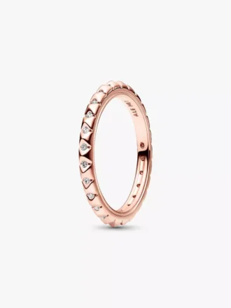 Endgültiger Verkauf – Pandora ME Pyramidenring, 14 Karat Roségold-Beschichtung Endgültiger Verkauf – Pandora ME Pyramidenring, 14 Karat Roségold-Beschichtung