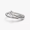Endgültiger Verkauf – Pandora Nova 14-karätiger Weißgold-Ring mit asymmetrischen Lab-Grown-Diamanten, 0,50 Karat Gesamtgewicht, 14-karätiges Weißgold Endgültiger Verkauf – Pandora Nova 14-karätiger Weißgold-Ring mit asymmetrischen Lab-Grown-Diamanten, 0,50 Karat Gesamtgewicht, 14-karätiges Weißgold
