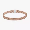 Endgültiger Verkauf – Pandora Reflexions™ Multi-Snake Chain-Armband aus Sterlingsilber, 14 Karat Roségold-Beschichtung