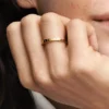 Endgültiger Verkauf – Pandora Signature I-D Ring 14 Karat Gold