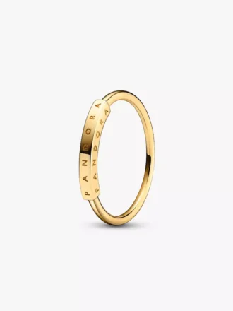 Endgültiger Verkauf – Pandora Signature I-D Ring 14 Karat Gold Endgültiger Verkauf – Pandora Signature I-D Ring 14 Karat Gold